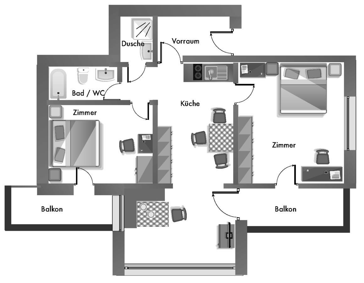 Appartement Kristall Tauplitz Ngoại thất bức ảnh