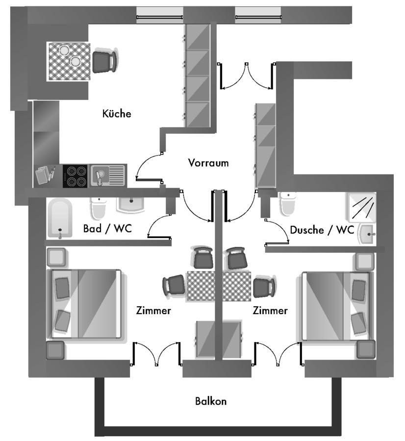 Appartement Kristall Tauplitz Ngoại thất bức ảnh